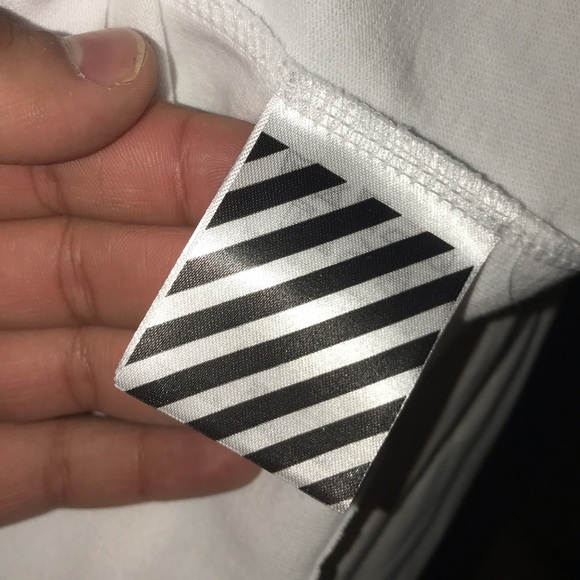 Off-White Stencil Impressionism Tee Size XL - Picture 4 of 6